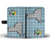 French Bulldog Pattern Print Wallet Case-Free Shipping-NY State