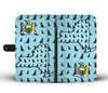 Labrador Dog Pattern Print Wallet Case-Free Shipping-NY State