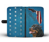 Rottweiler Print Wallet Case-Free Shipping-FL State