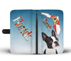 Boston Terrier Print Wallet Case-Free Shipping-FL State