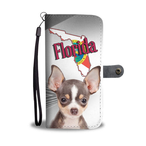 Chihuahua Dog Print Wallet Case-Free Shipping-FL State