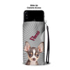Chihuahua Dog Print Wallet Case-Free Shipping-FL State