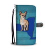 Chihuahua Dog Print Wallet Case-Free Shipping-NY State