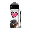 Rottweiler Print Wallet Case-Free Shipping-CO State