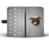 Pug Dog Print Wallet Case- Free Shipping-AZ State