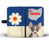 Chihuahua Print Wallet Case-Free Shipping-OH State
