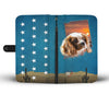 Lovely Cavalier King Charles Spaniel Print Wallet Case-Free Shipping-IN State