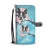 Boston Terrier Dog Art Print Wallet Case-Free Shipping-AK State