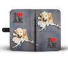 Labrador Retriever Dog Print Wallet Case-Free Shipping-AK State