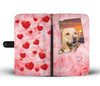 Cute Labrador Retriever Print Wallet Case- Free Shipping-IN State