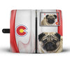 Pug Print Wallet Case-Free Shipping-CO State
