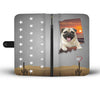 Cute Pug Print Wallet Case-Free Shipping-IN State