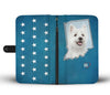 Cute Westie Print Wallet Case-Free Shipping-IN State