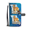 Golden Retriever Print Limited Edition Wallet Case-Free Shipping-MO State