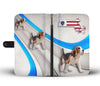 Beagle Dog Print Wallet Case-Free Shipping-MA State