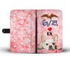 Cute French Bulldog Print Wallet Case-Free Shipping- IA State
