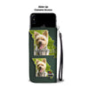 Cute Yorkie Print Wallet Case-Free Shipping-MO State