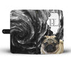 Pug Print Wallet Case-Free Shipping-IL State