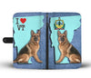 German Shepherd Dog Print Wallet Case-Free Shipping-VT State