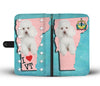 Poodle Dog Print Wallet Case-Free Shipping-VT State