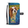 Cavalier King Charles Spaniel Dog Print Wallet Case-Free Shipping-VT State