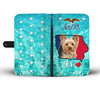 Cute Yorkshire Terrier Print Wallet Case-Free Shipping- IA State