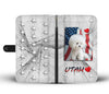 Cute Bichon Frise Print Wallet Case-Free Shipping- UT State