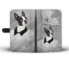 Boston Terrier Print Wallet Case-Free Shipping-LA State