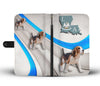 Cute Beagle Dog Print Wallet Case-Free Shipping-LA State