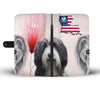 Bearded Collie Print Wallet Case-Free Shipping-LA State