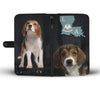 Amazing Beagle Dog Print Wallet Case-Free Shipping-LA State