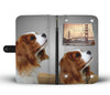 Cavalier King Charles Spaniel Print Wallet Case- Free Shipping-ND State