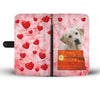 Lovely Labrador Retriever Print Wallet Case- Free Shipping-ND State