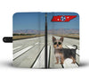 Yorkie Print Wallet Case-Free Shipping-TN State