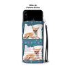 Cute Chihuahua Dog Print Wallet Case-Free Shipping-OR State
