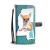 Cute Chihuahua Dog Print Wallet Case-Free Shipping-MS State
