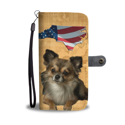 Chihuahua Print Wallet Case-Free Shipping-NC State