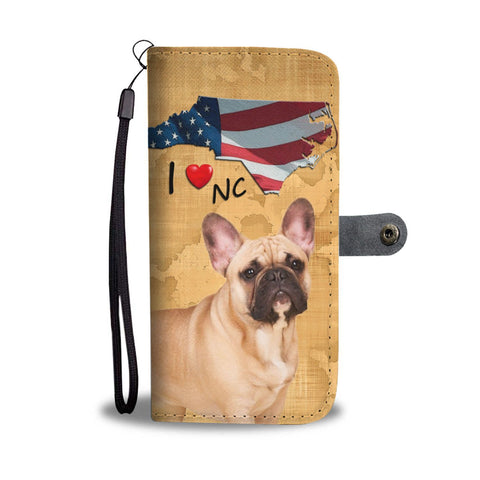 French Bulldog Print Wallet Case-Free Shipping-NC State