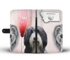 Bearded Collie Print Wallet Case-Free Shipping-MT State