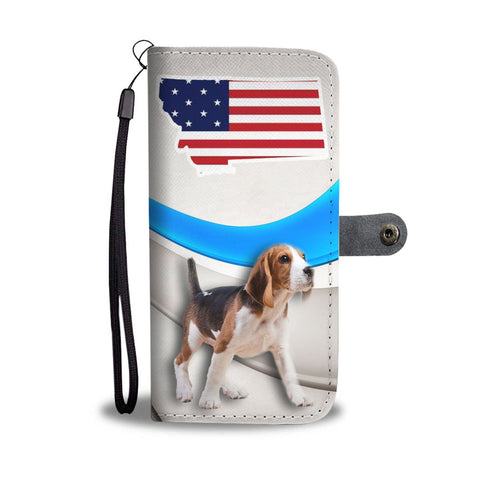 Amazing Beagle Print Wallet Case-Free Shipping-MT State