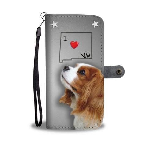 Cavalier King Charles Spaniel Print Wallet Case-Free Shipping-NM State