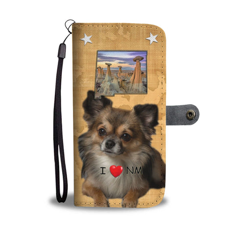 Chihuahua Print Wallet Case-Free Shipping-NM State