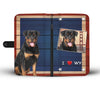 Rottweiler Dog Print Wallet Case-Free Shipping-WY State