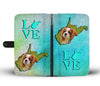 Cute Cavalier King Charles Spaniel Print Wallet Case-Free Shipping-WV State