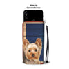 Yorkshire Terrier Print Wallet Case-Free Shipping-WY State