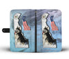 Amazing Siberian Husky Print Wallet Case-Free Shipping-DE State