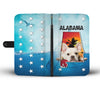 Lovely French Bulldog Print Wallet Case-Free Shipping-AL State