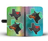 Doberman Pinscher  Print Wallet Case-Free Shipping-TX State