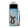 Cute French Bulldog Print Wallet Case-Free Shipping-ID State