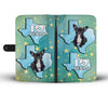 Lovely French Bulldog Print Wallet Case-Free Shipping-TX State